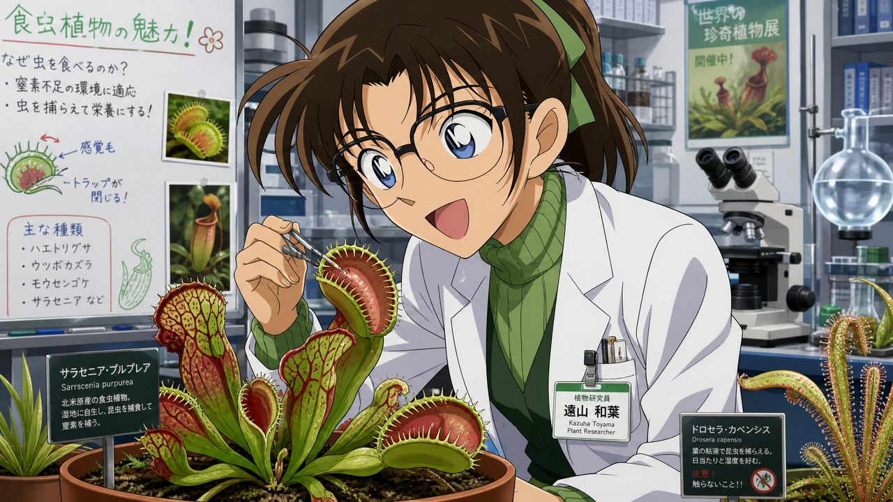 抖荫短视频食虫植物测评视频